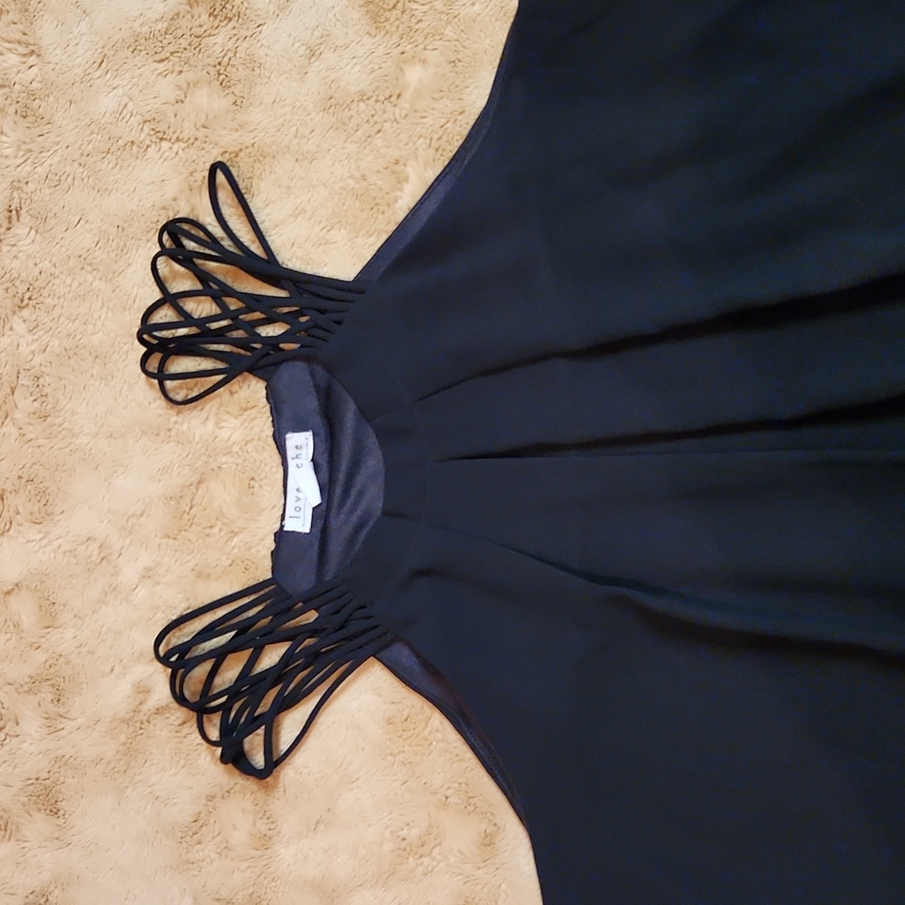 Strappy black dress - Picture 2 of 6